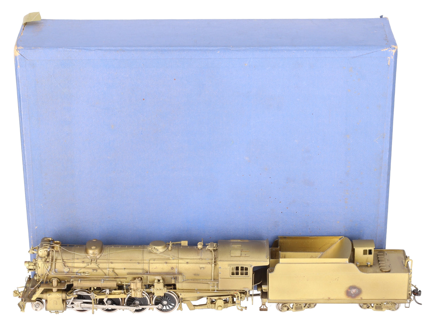PFM HO Brass Southern RR Ms-4 2-8-2 w/Elesco FWH Steam Locomotive & Tender EX/Box