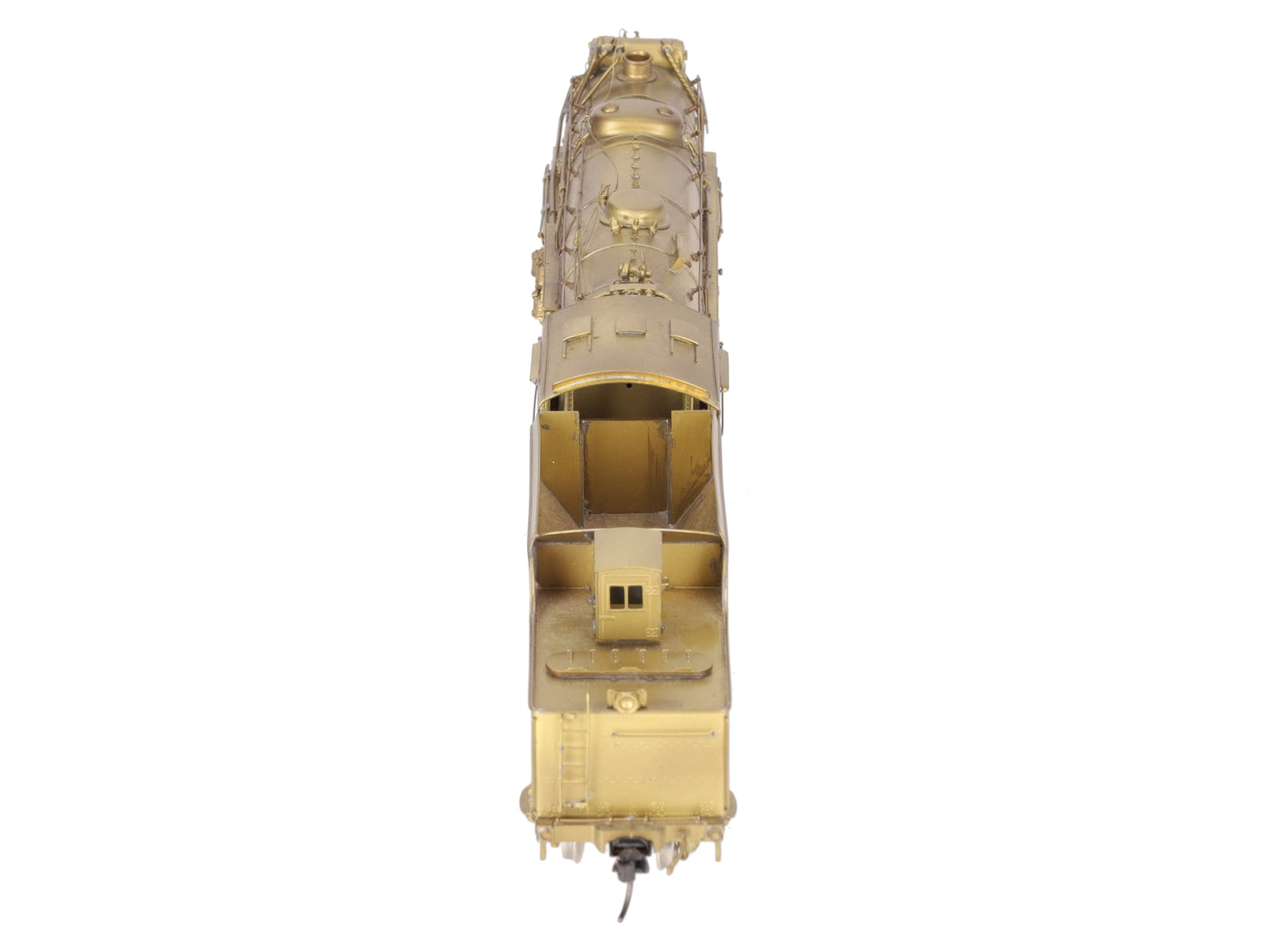 PFM HO Brass Southern RR Ms-4 2-8-2 w/Elesco FWH Steam Locomotive & Tender EX/Box