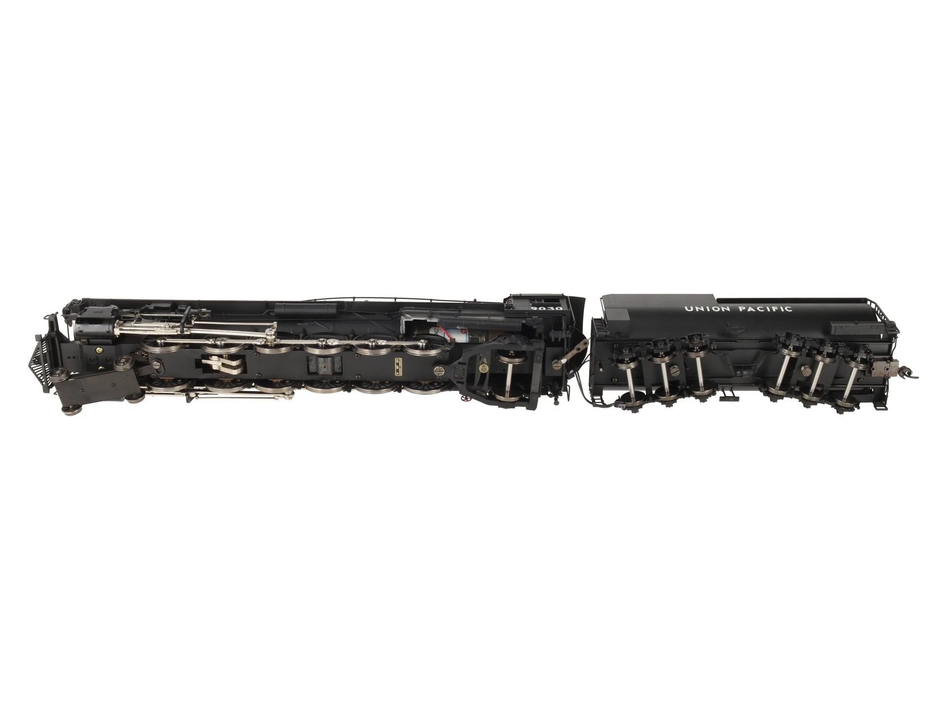 3rd Rail 9000 O BRASS UP 4-12-2 Steam Loco & Tender #9030 (2-Rail) LN