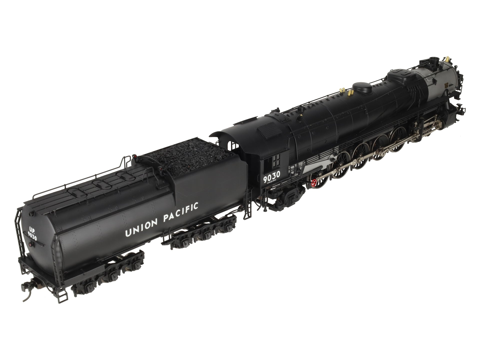 3rd Rail 9000 O BRASS UP 4-12-2 Steam Loco & Tender #9030 (2-Rail) LN