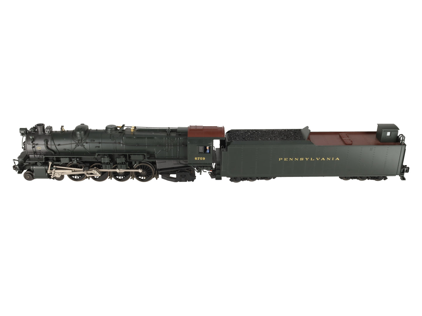Lionel 6-38056 O PRR 4-8-2 M1a Steam Locomotive & Tender w/TMCC #6759 EX