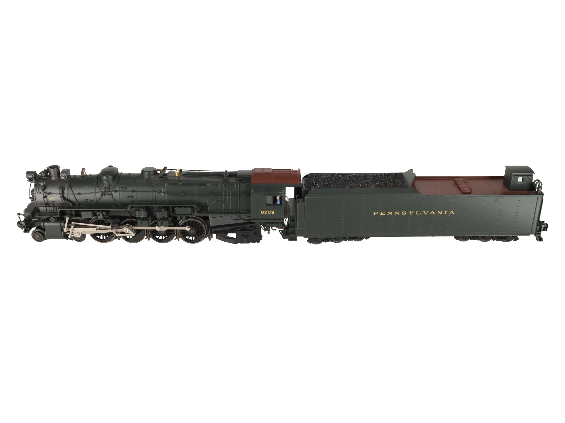 Lionel 6-38056 O PRR 4-8-2 M1a Steam Locomotive & Tender w/TMCC #6759 EX
