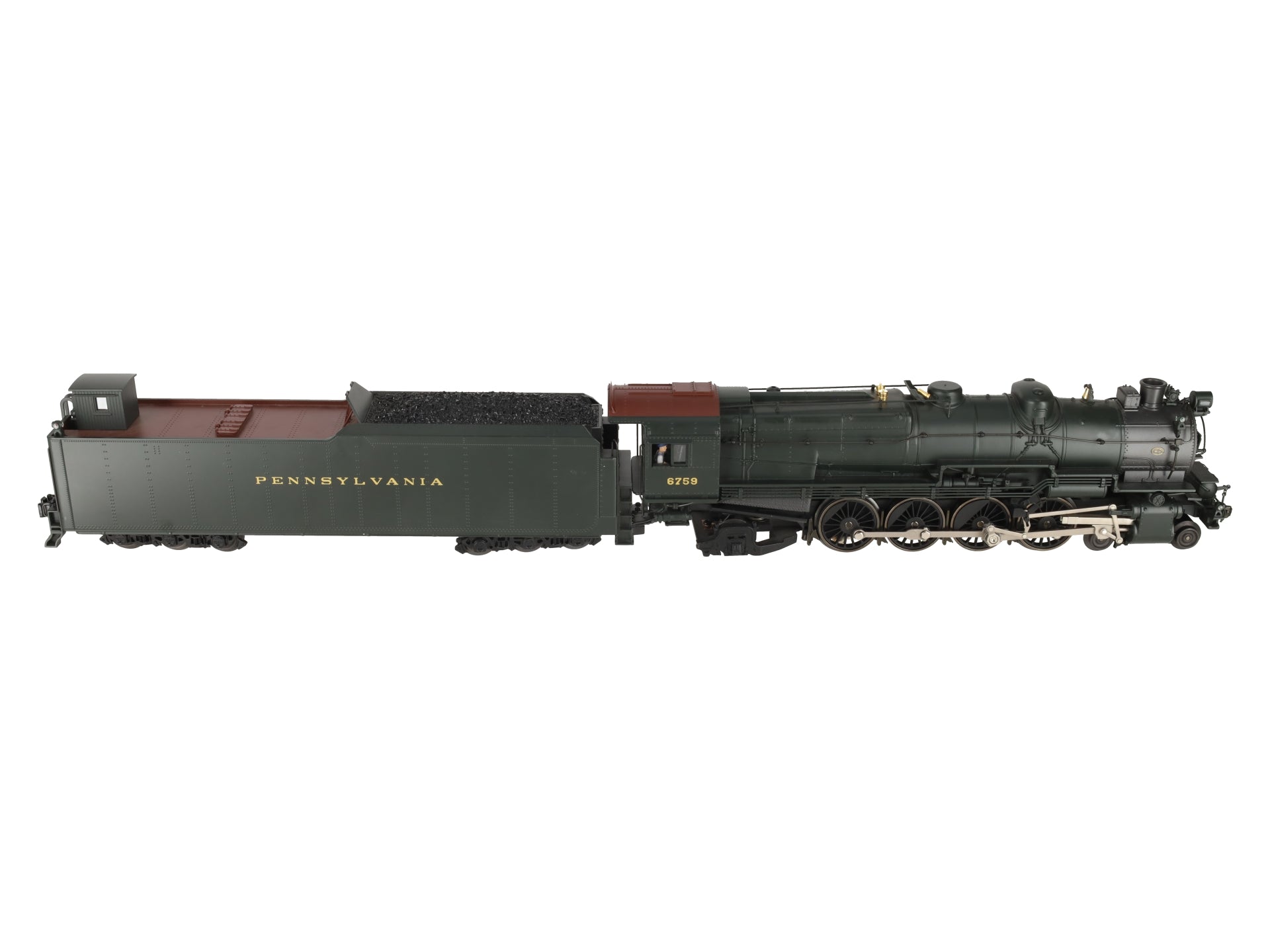 Lionel 6-38056 O PRR 4-8-2 M1a Steam Locomotive & Tender w/TMCC #6759 EX