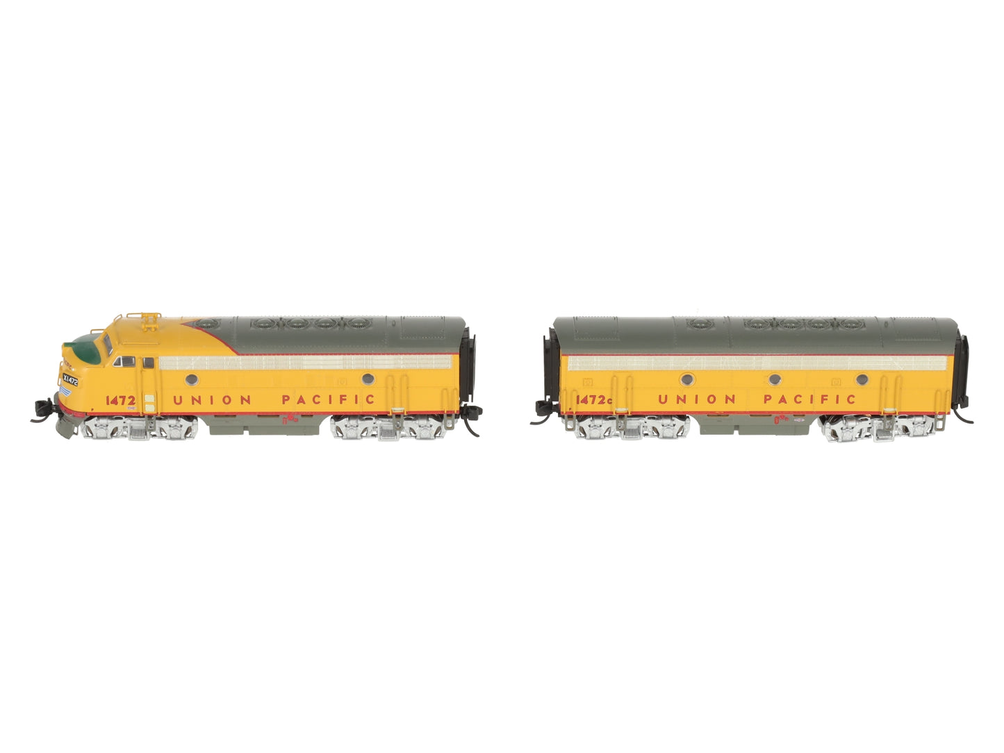 Broadway Limited 7762 N UP EMD F7 A/B Diesel Loco Sound/DC/DCC #1472/#1472C LN/Box