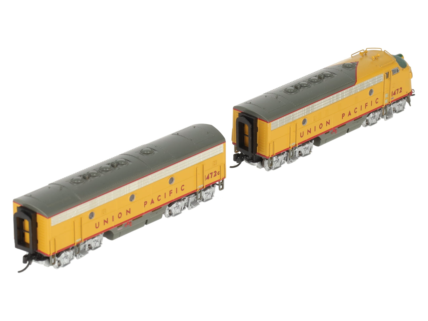 Broadway Limited 7762 N UP EMD F7 A/B Diesel Loco Sound/DC/DCC #1472/#1472C EX/Box