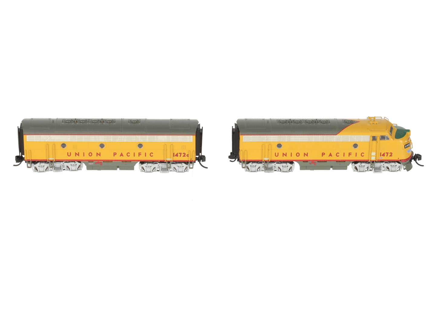 Broadway Limited 7762 N UP EMD F7 A/B Diesel Loco Sound/DC/DCC #1472/#1472C LN/Box
