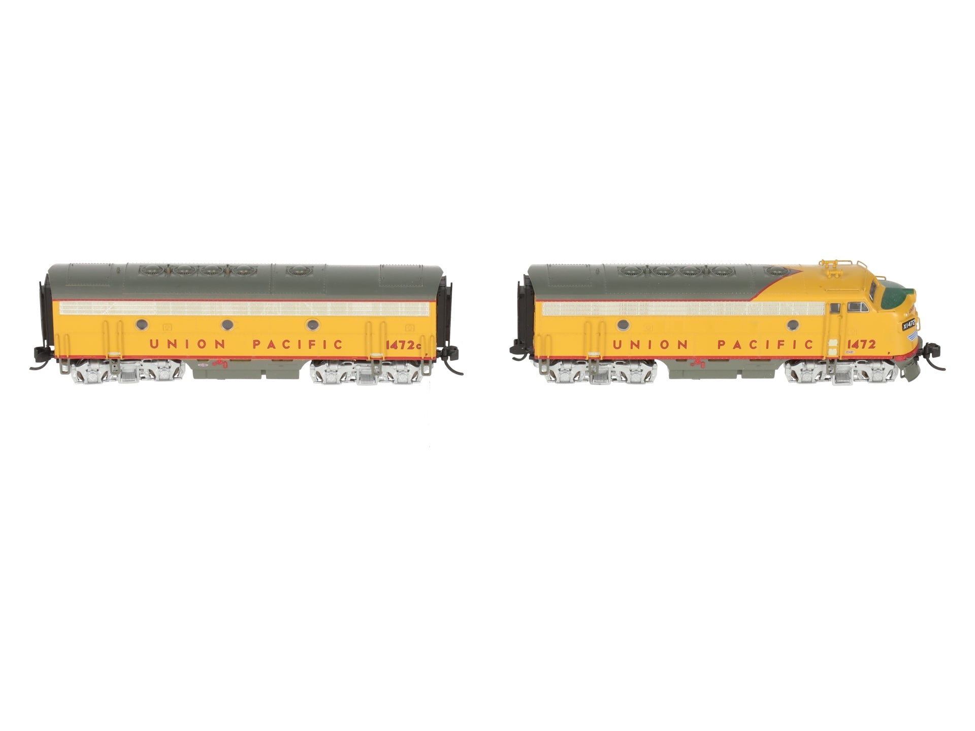 Broadway Limited 7762 N UP EMD F7 A/B Diesel Loco Sound/DC/DCC #1472/#1472C LN/Box