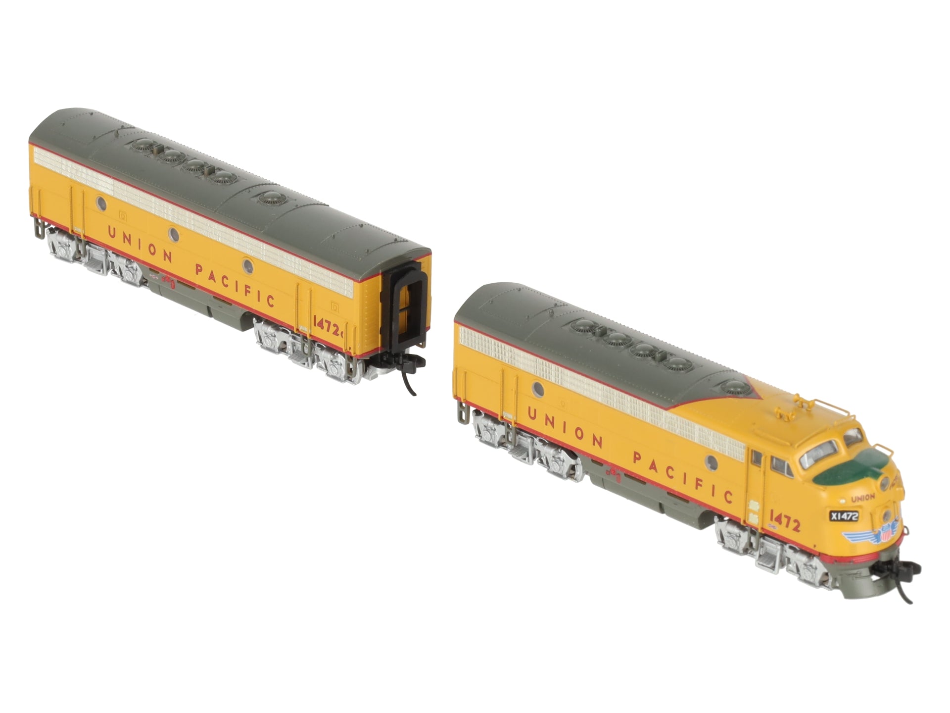 Broadway Limited 7762 N UP EMD F7 A/B Diesel Loco Sound/DC/DCC #1472/#1472C LN/Box
