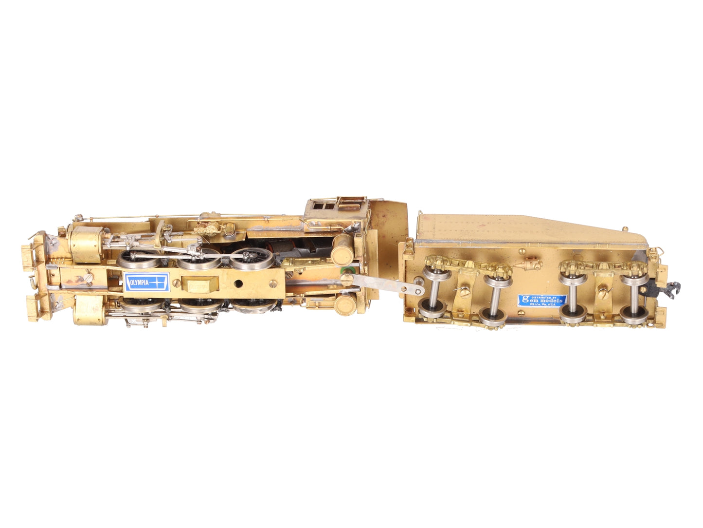Olympia GN-129 HO Brass Pennsylvania RR Class B6sb 0-6-0 Steam Loco & Tender EX/Box