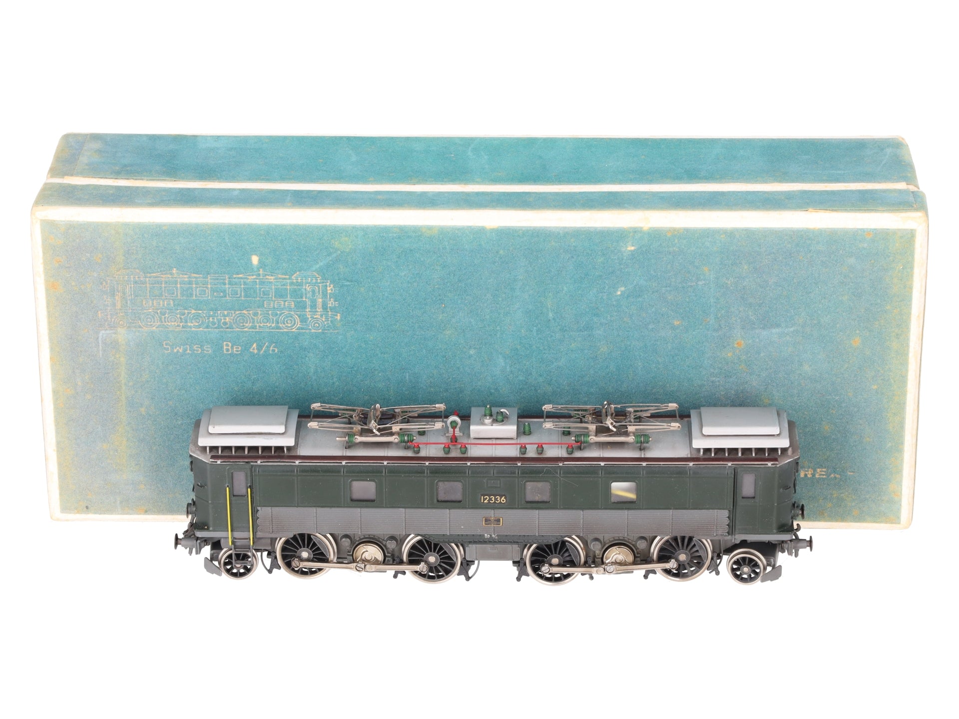 Fulgurex 60906 HO Scale Swiss Federal Railways SBB Be 4/6 Electric Locomotive EX/Box