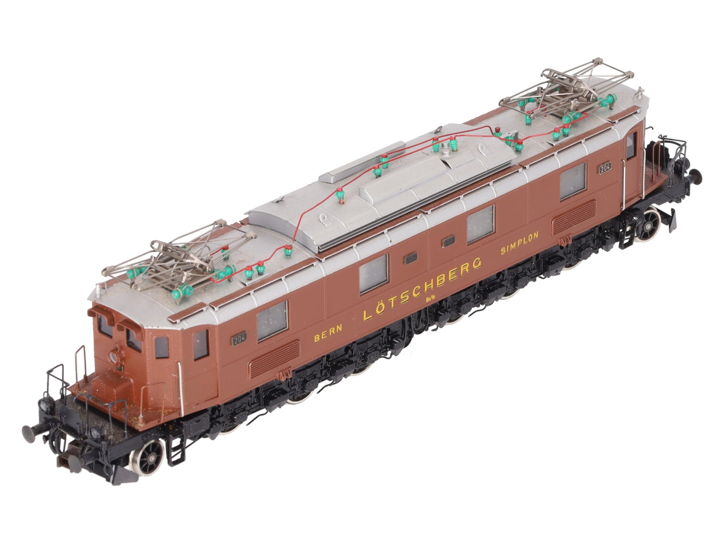 Metropolitan 700 HO Brass BLS Be 6/8 Super Electric Locomotive #204 EX/Box