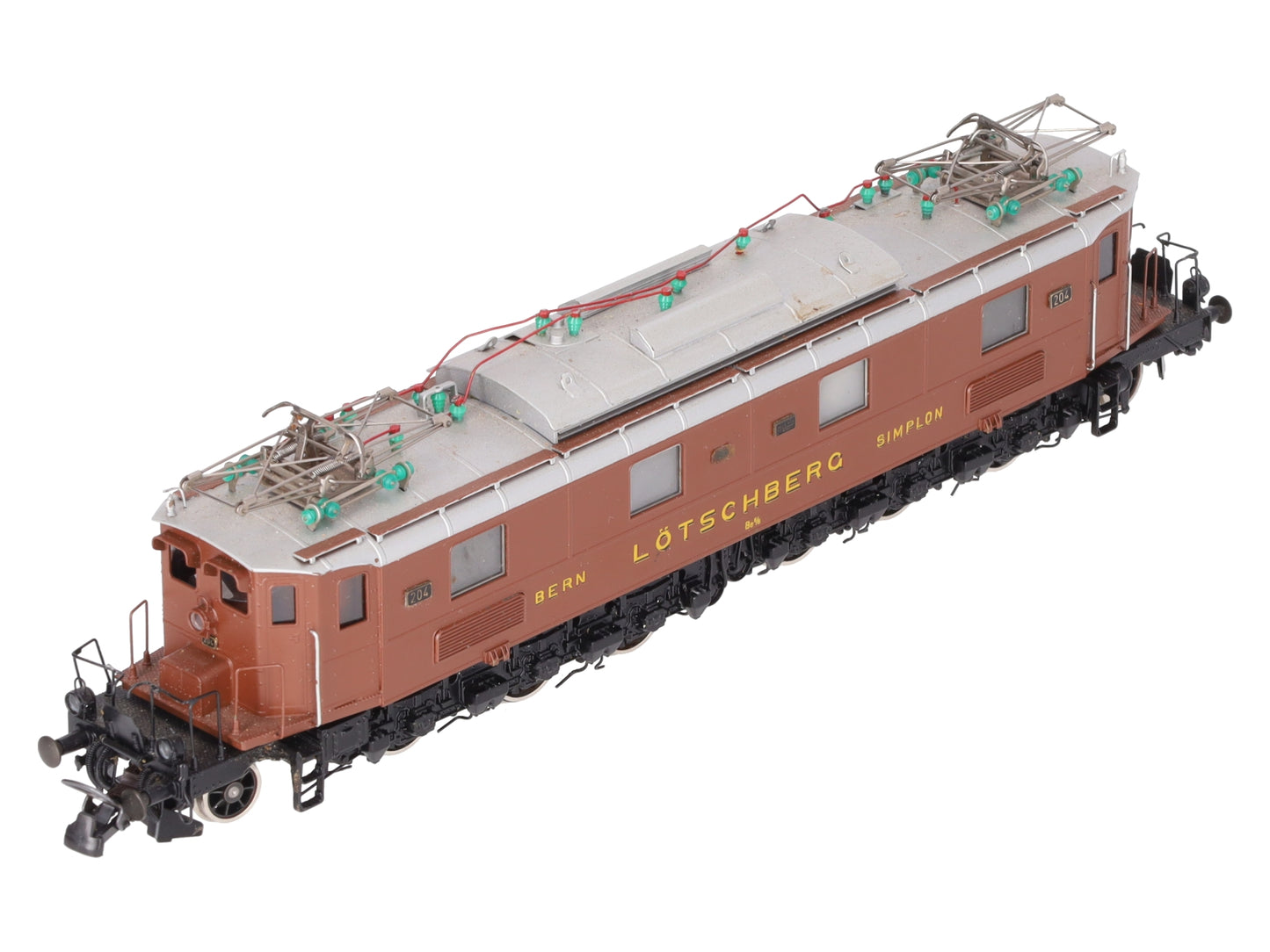 Metropolitan 700 HO Brass BLS Be 6/8 Super Electric Locomotive #204 EX/Box
