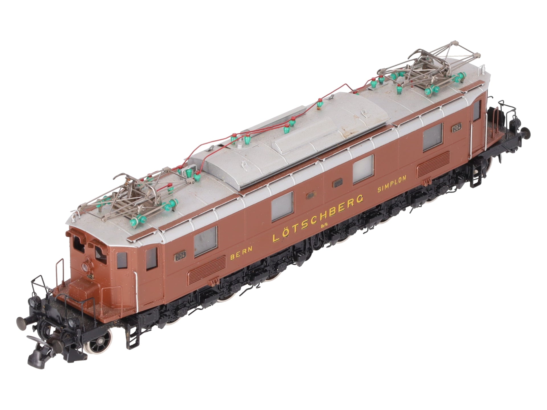 Metropolitan 700 HO Brass BLS Be 6/8 Super Electric Locomotive #204 EX/Box