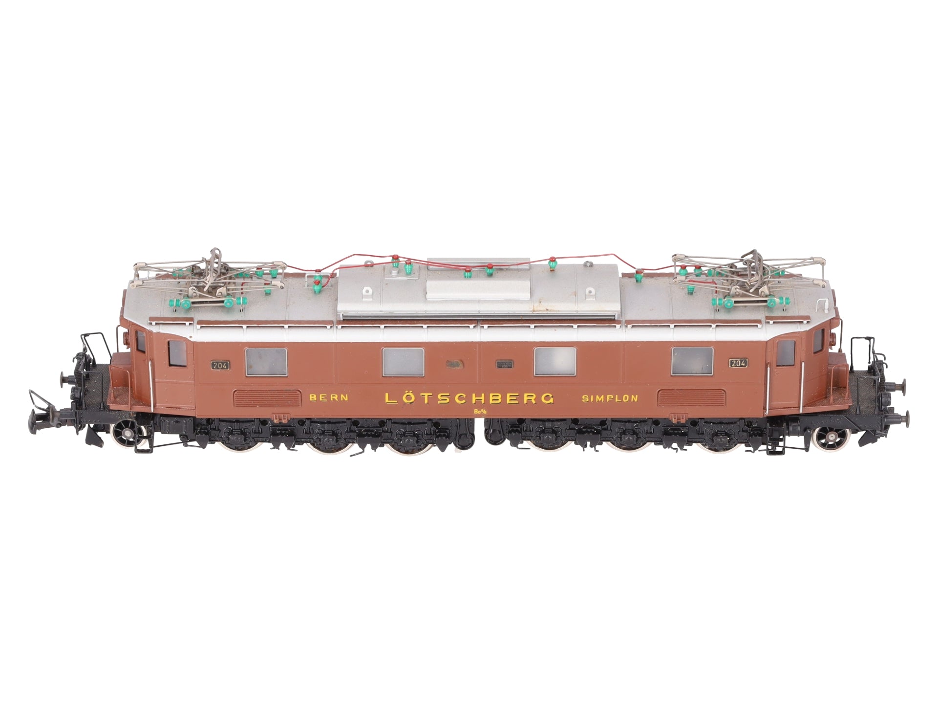 Metropolitan 700 HO Brass BLS Be 6/8 Super Electric Locomotive #204 EX/Box