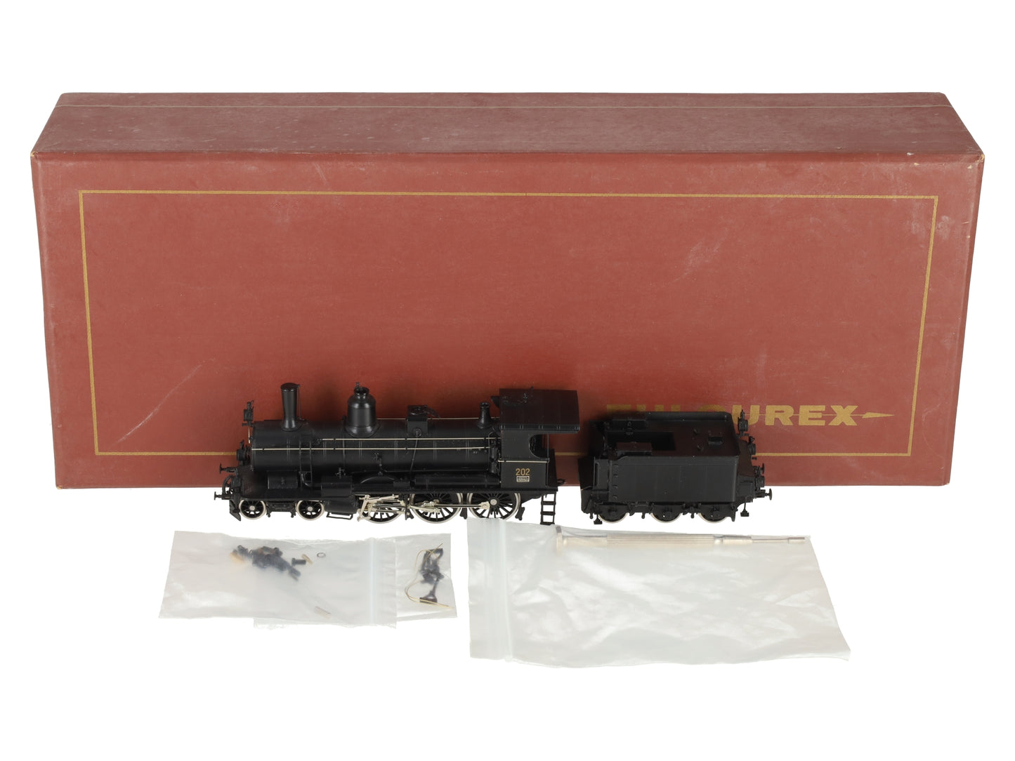 Fulgurex HO BRASS SBB A 3/5 4-6-0 Steam Locomotive #202- F/P LN/Box