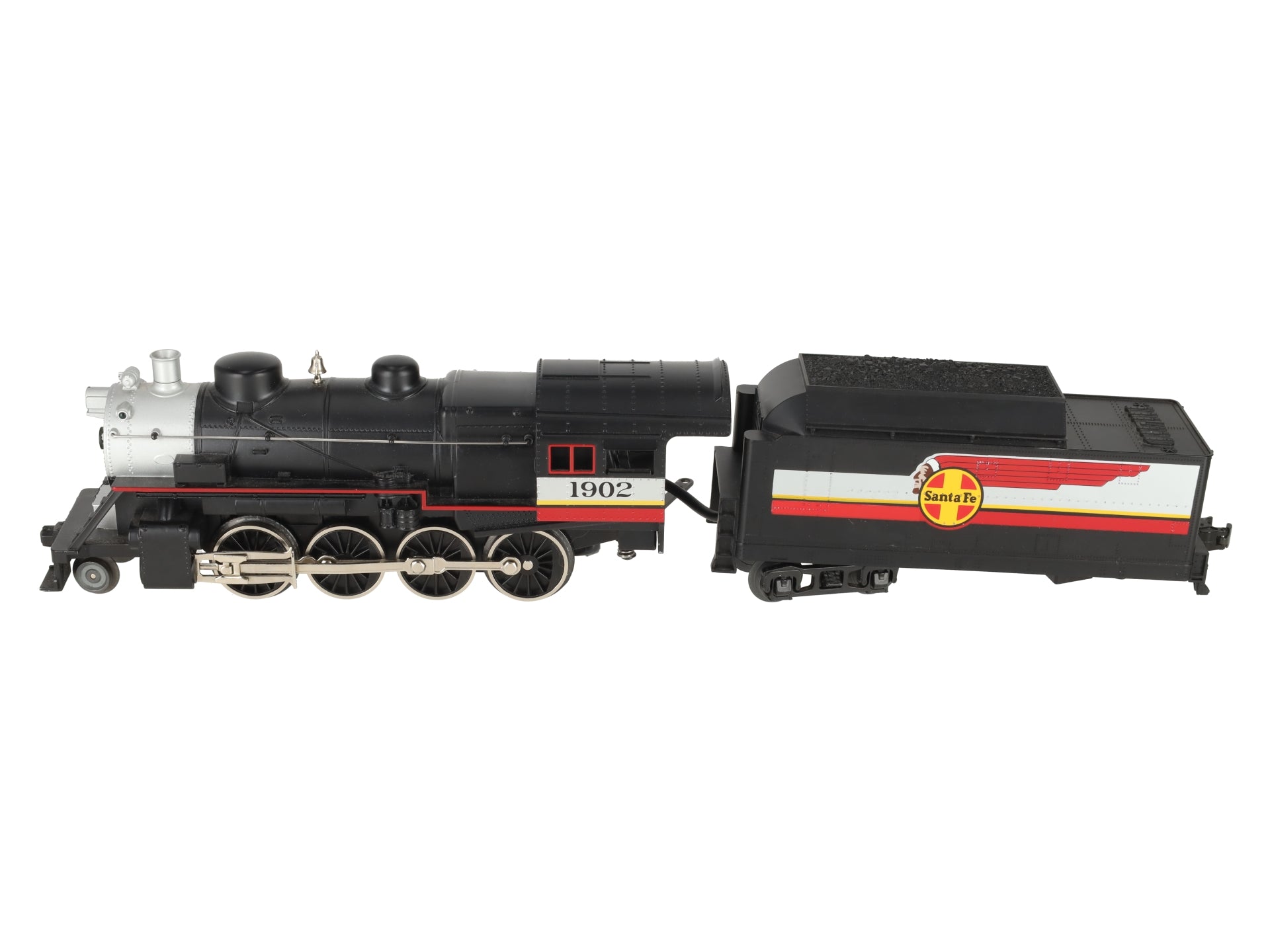 MTH 30-4119-0 O Santa Fe RailKing 2-8-0 Steam Locomotive & Tender #1902 EX