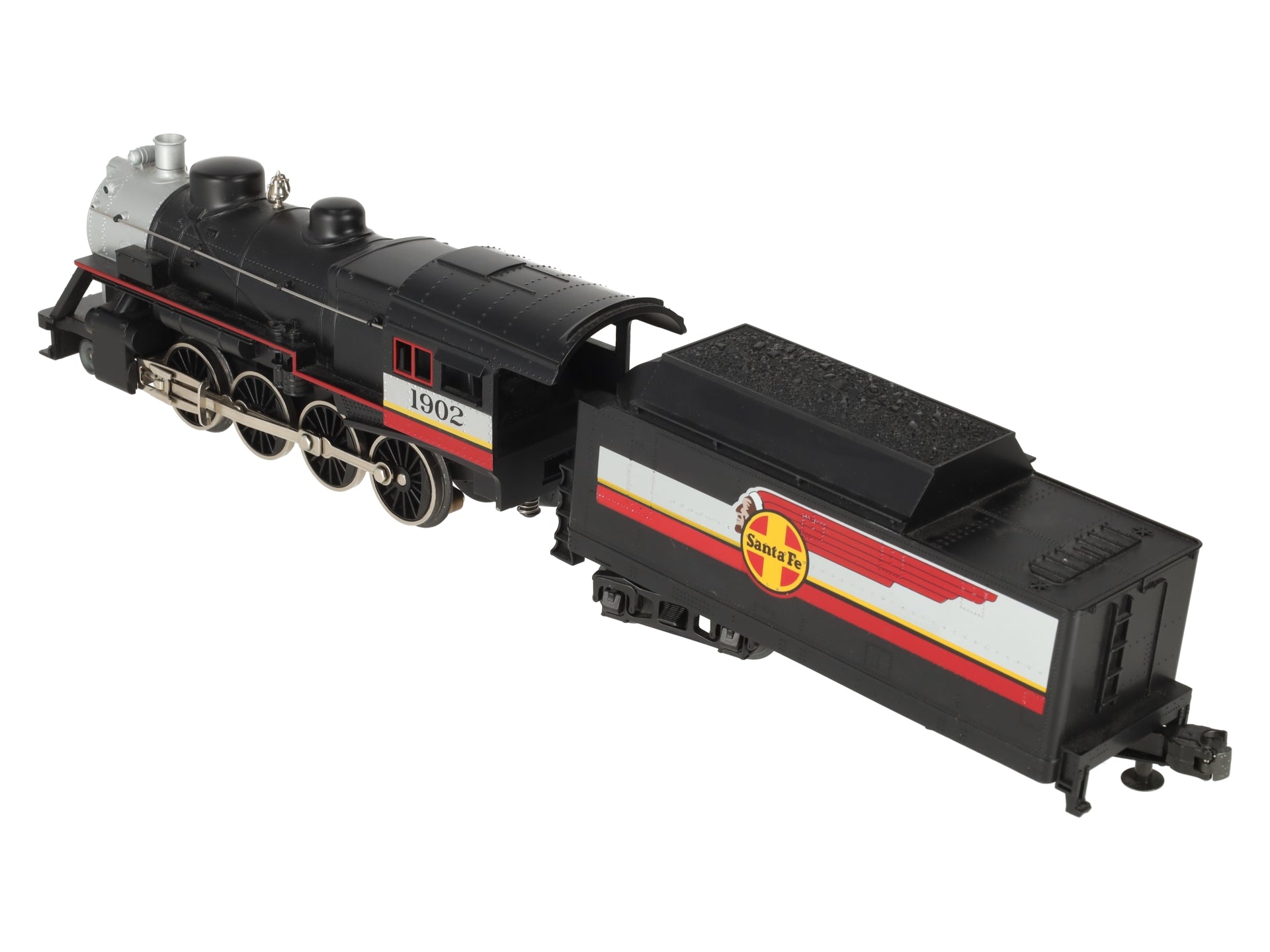 MTH 30-4119-0 O Santa Fe RailKing 2-8-0 Steam Locomotive & Tender #1902 EX