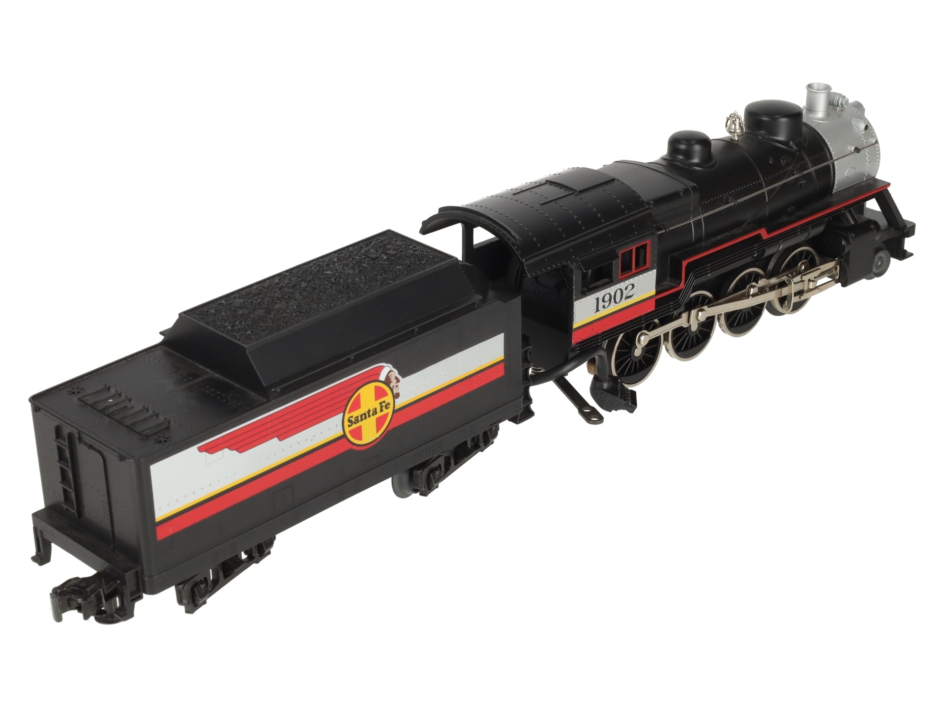 MTH 30-4119-0 O Santa Fe RailKing 2-8-0 Steam Locomotive & Tender #1902 EX