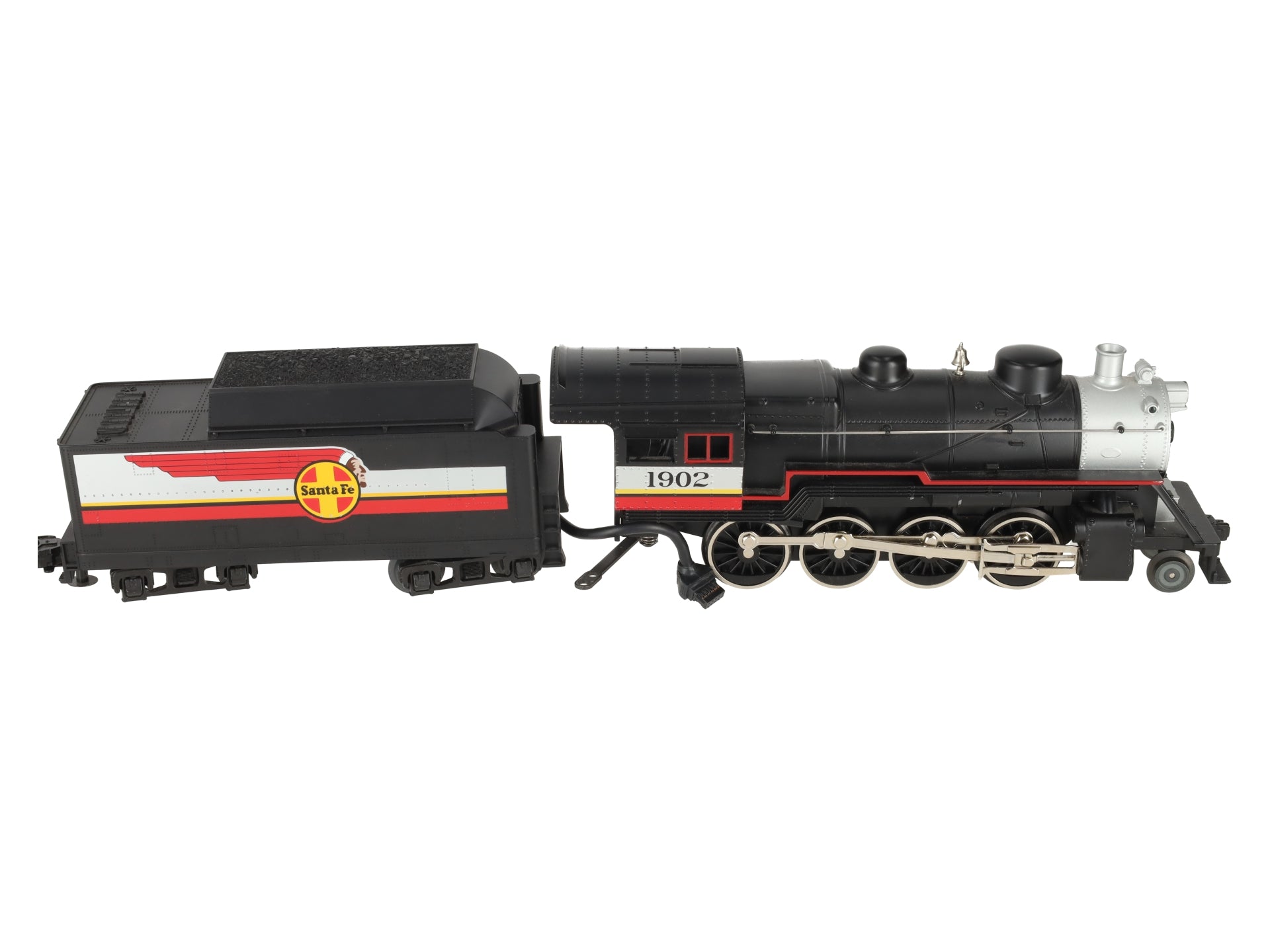 MTH 30-4119-0 O Santa Fe RailKing 2-8-0 Steam Locomotive & Tender #1902 EX