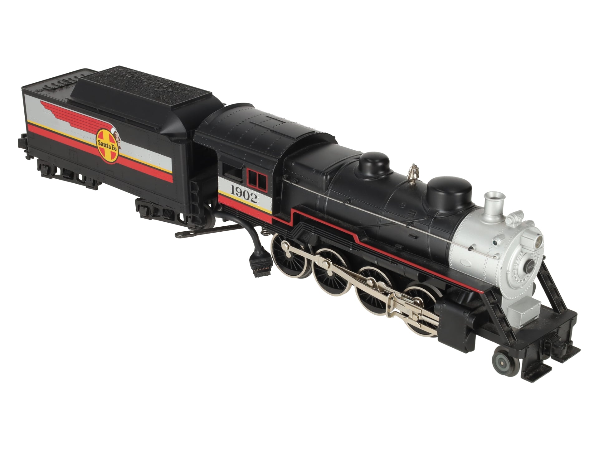 MTH 30-4119-0 O Santa Fe RailKing 2-8-0 Steam Locomotive & Tender #1902 EX