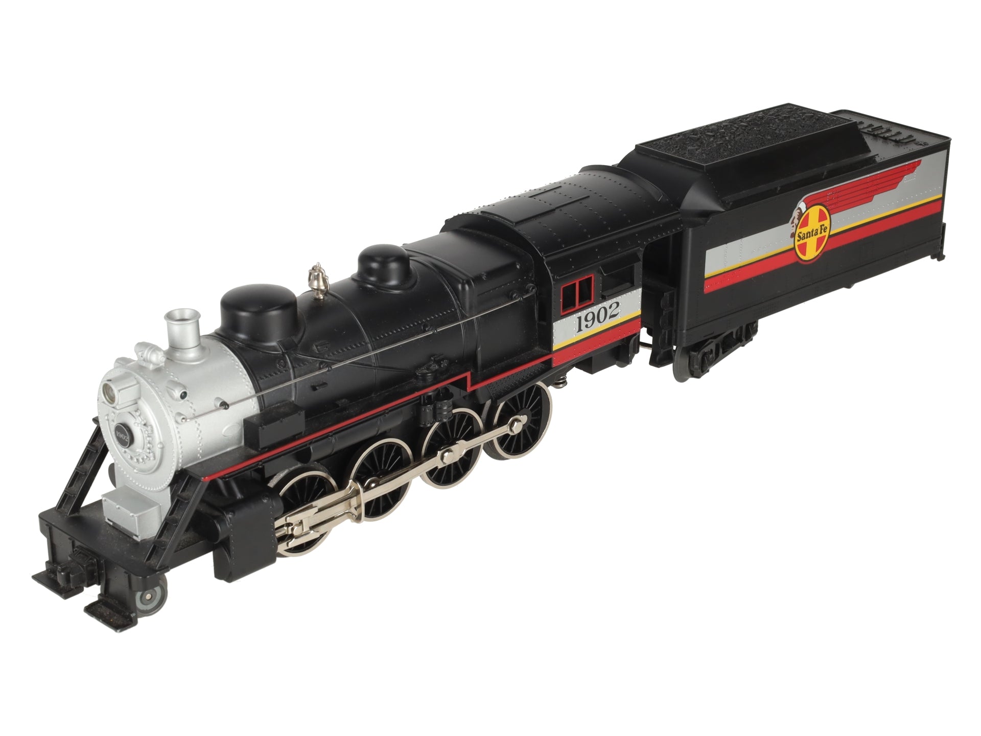 MTH 30-4119-0 O Santa Fe RailKing 2-8-0 Steam Locomotive & Tender #1902 EX