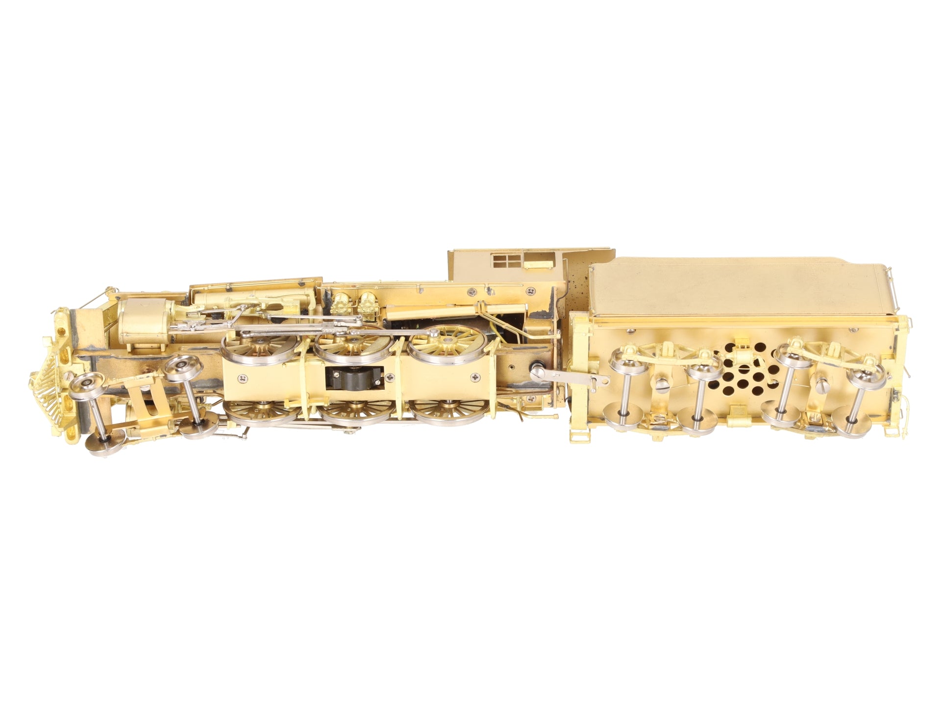 Omnicon S Scale Brass Erie G-15 4-6-0 Steam Locomotive & Tender EX/Box