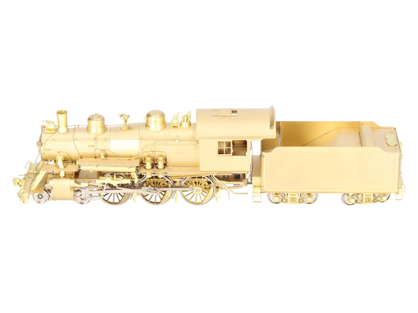 Omnicon S Scale Brass Erie G-15 4-6-0 Steam Locomotive & Tender EX/Box