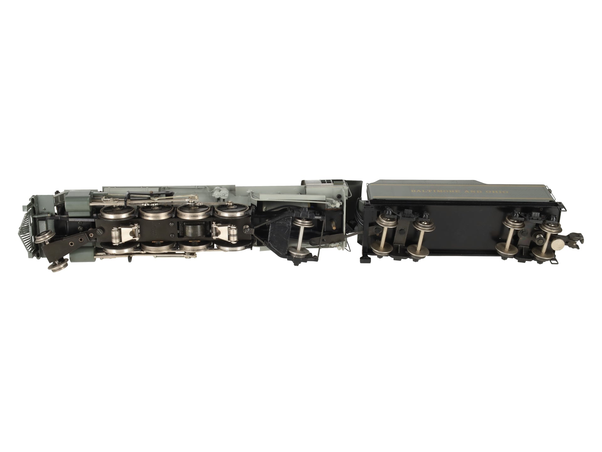 Williams 5105 O BRASS B&O 2-8-2 Mikado Steam Loco and Tender #4500 EX/Box