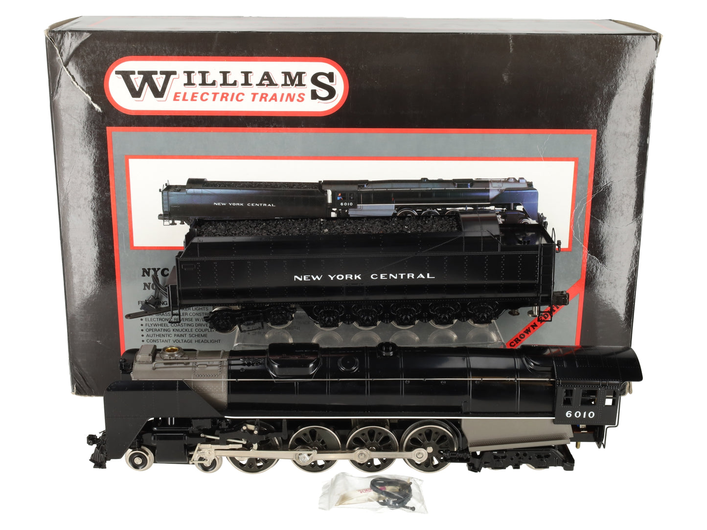 Williams 5602 O Gauge NYC BRASS 4-8-4 Niagara Steam Locomotive & Tender #6010 EX/Box