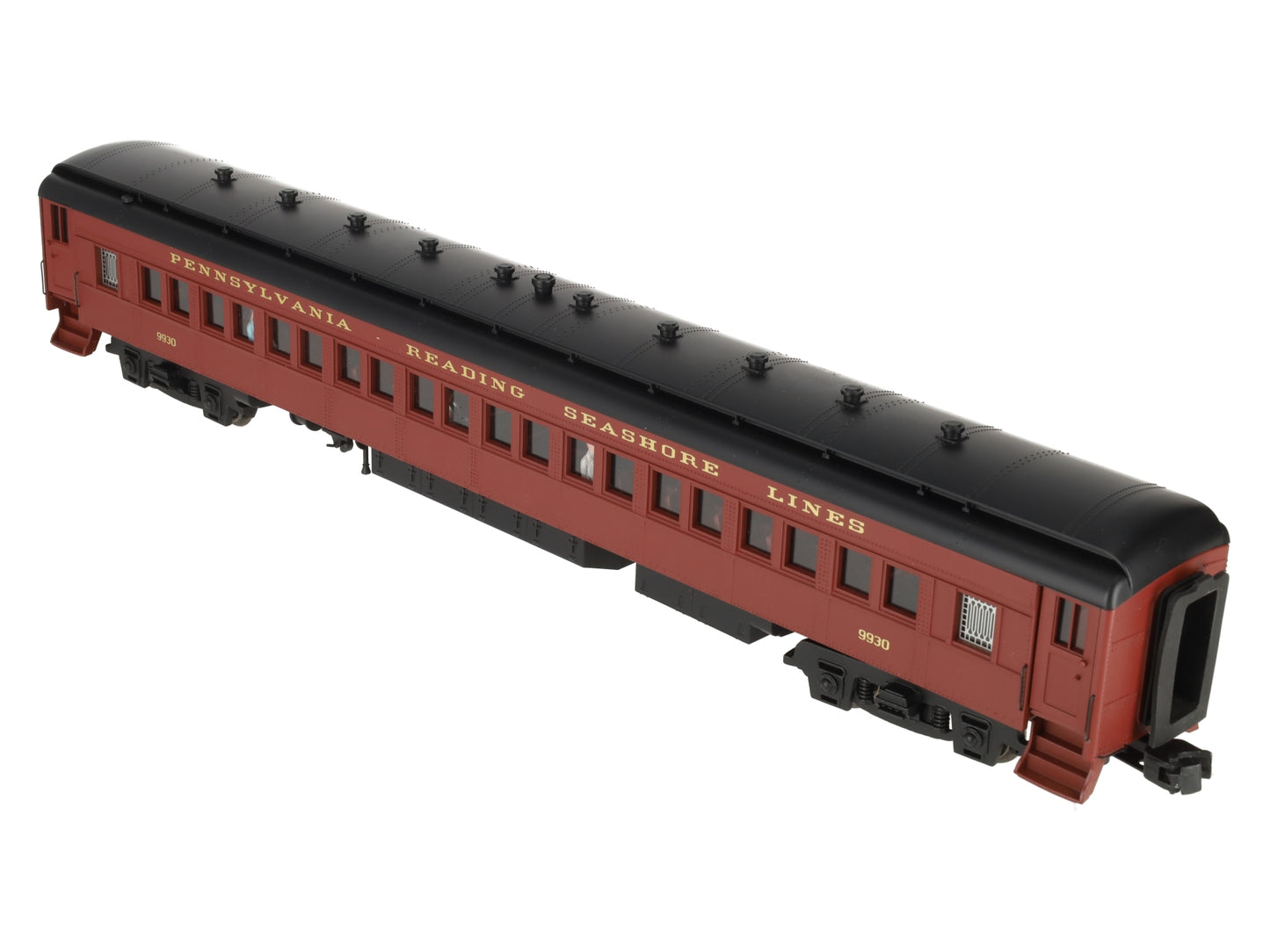 Golden Gate Depot O Gauge PRSL Plastic '80 Heavy Weight Coach #9930(3 Rail) EX/Box
