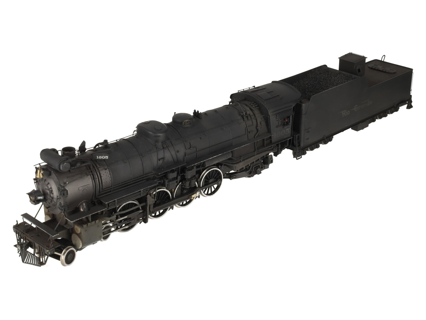 Precision Scale Co. 15154-1 O D&RGW 1600 Series 4-8-2 Loco w/ Tender- Painted/Box
