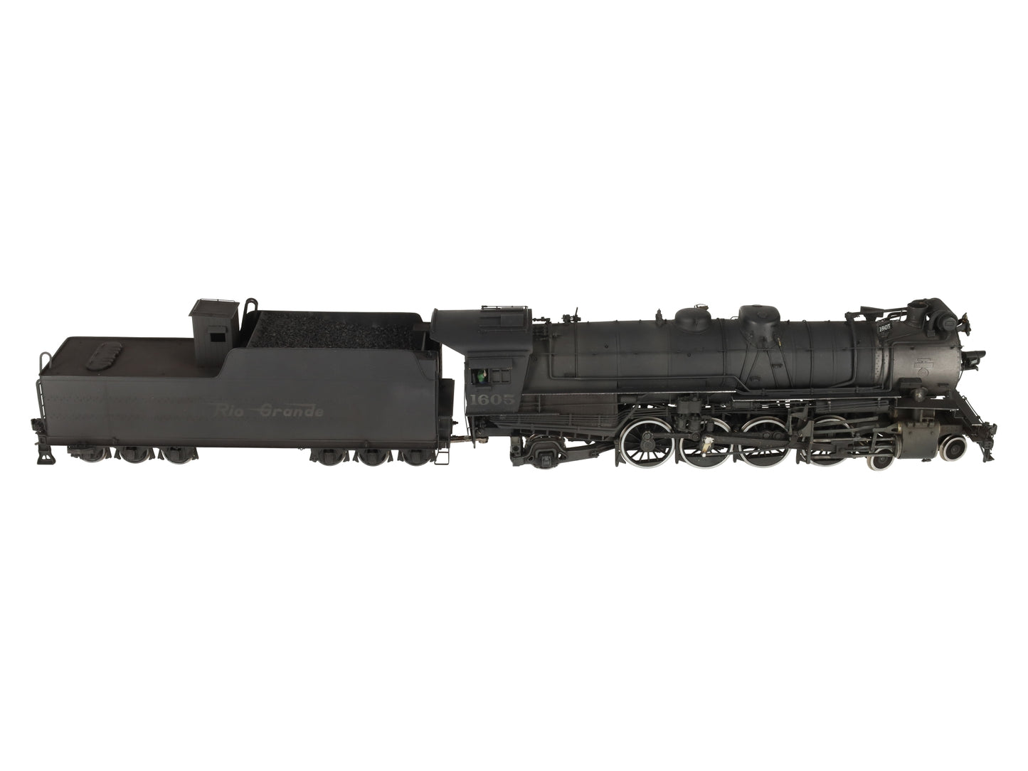 Precision Scale Co. 15154-1 O D&RGW 1600 Series 4-8-2 Loco w/ Tender- Painted/Box