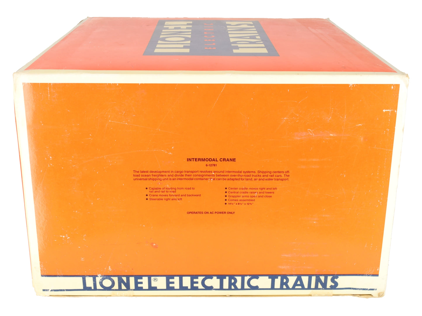 Lionel 6-12781 O Norfolk & Western Intermodal Crane EX/Box