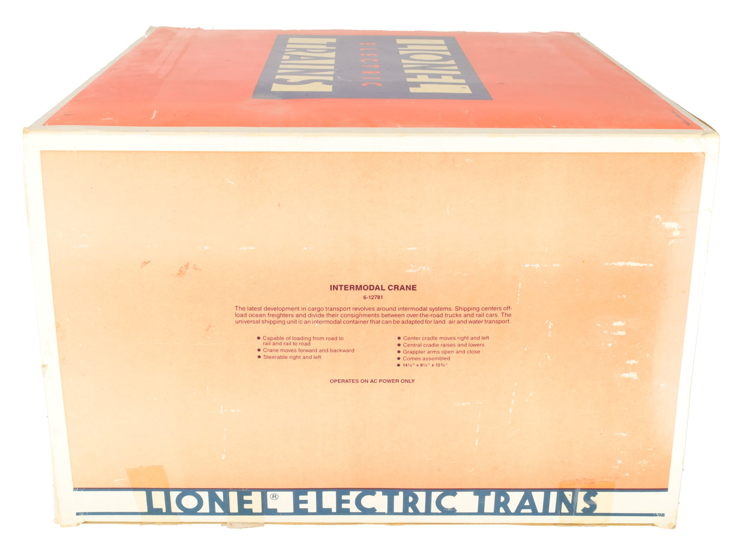 Lionel 6-12781 O Norfolk & Western Intermodal Crane EX/Box