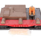 Lionel 264 Vintage O Operating Forklift Platform with 6264 Lumber Car VG