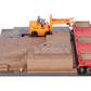 Lionel 264 Vintage O Operating Forklift Platform with 6264 Lumber Car VG
