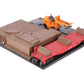 Lionel 264 Vintage O Operating Forklift Platform with 6264 Lumber Car VG
