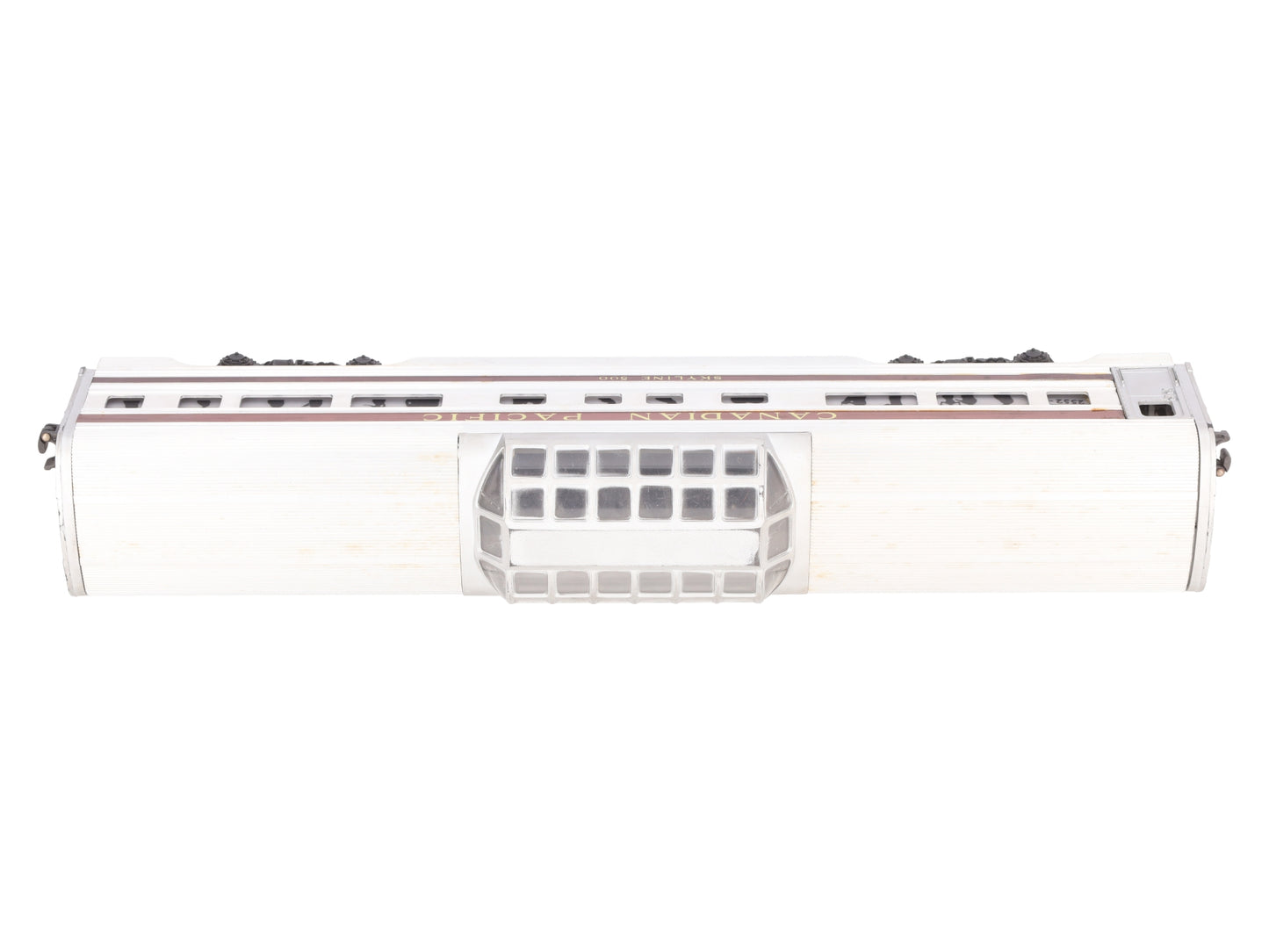 Lionel 2552 Vintage O Canadian Pacific Skyline 500 Aluminum Vista Dome Car VG