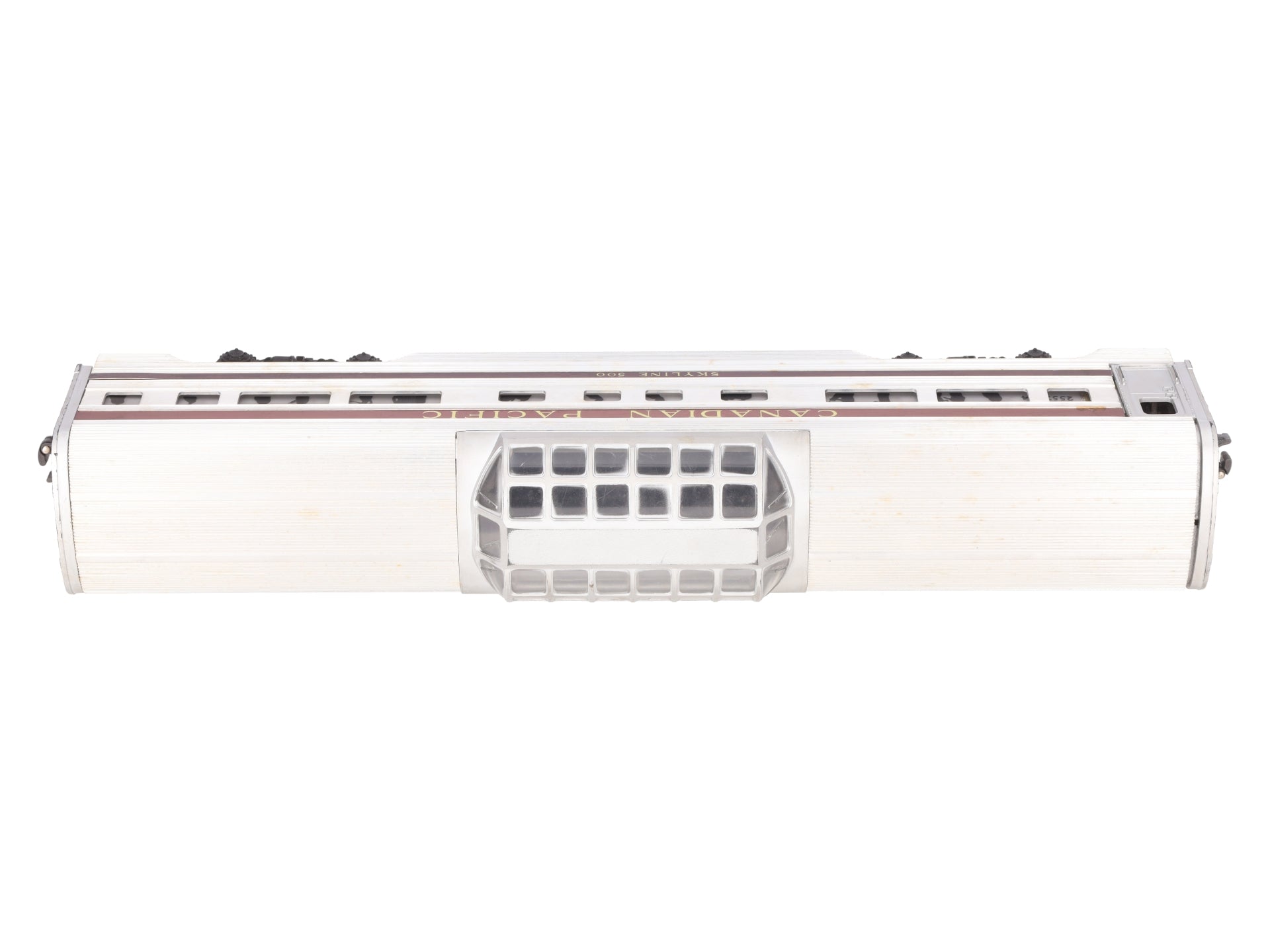 Lionel 2552 Vintage O Canadian Pacific Skyline 500 Aluminum Vista Dome Car VG
