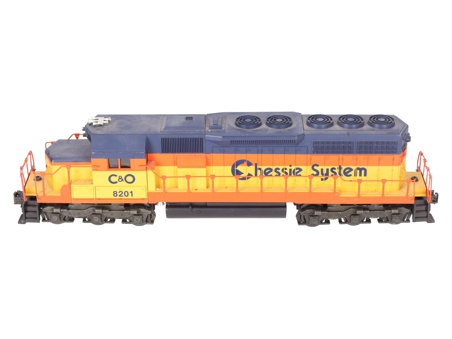 Lionel 6-18201 O Gauge C&O Chessie SD-40 Diesel Locomotive W/ Horn #8201 VG