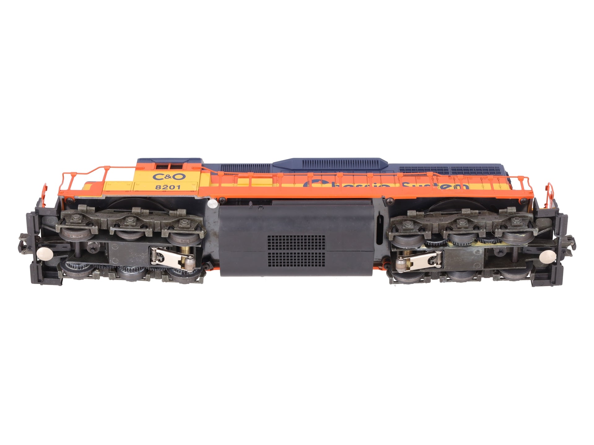 Lionel 6-18201 O Gauge C&O Chessie SD-40 Diesel Locomotive W/ Horn #8201 VG