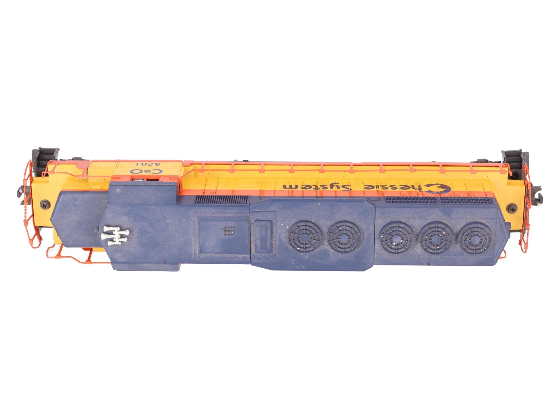 Lionel 6-18201 O Gauge C&O Chessie SD-40 Diesel Locomotive W/ Horn #8201 VG