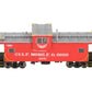 Overland OMI-4237.1 HO Scale BRASS GMO International W-V Caboose Car -F/P LN/Box