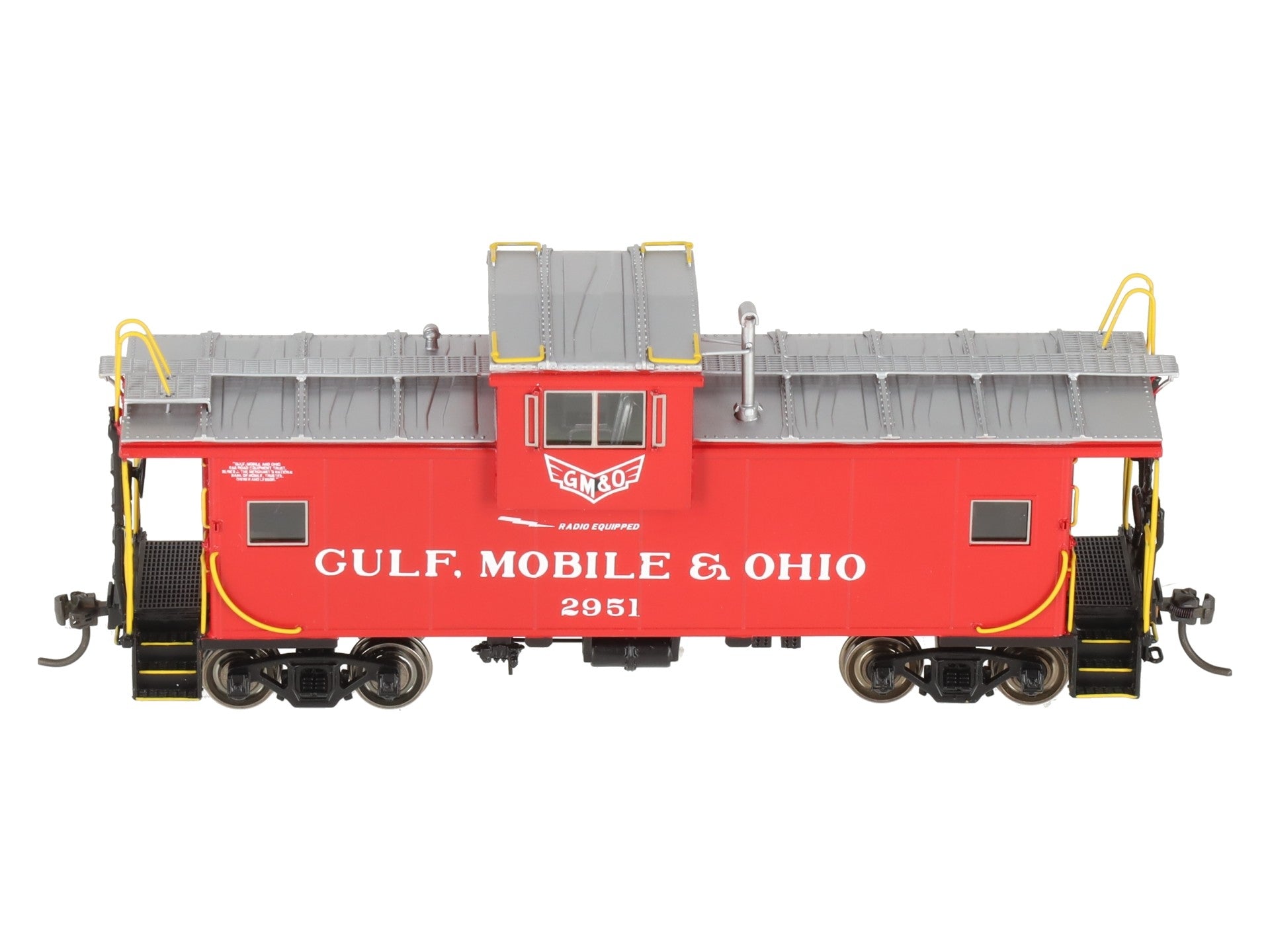 Overland OMI-4237.1 HO Scale BRASS GMO International W-V Caboose Car -F/P LN/Box