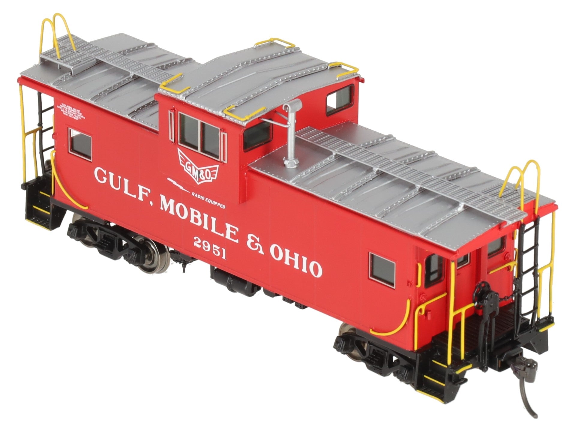 Overland OMI-4237.1 HO Scale BRASS GMO International W-V Caboose Car -F/P LN/Box