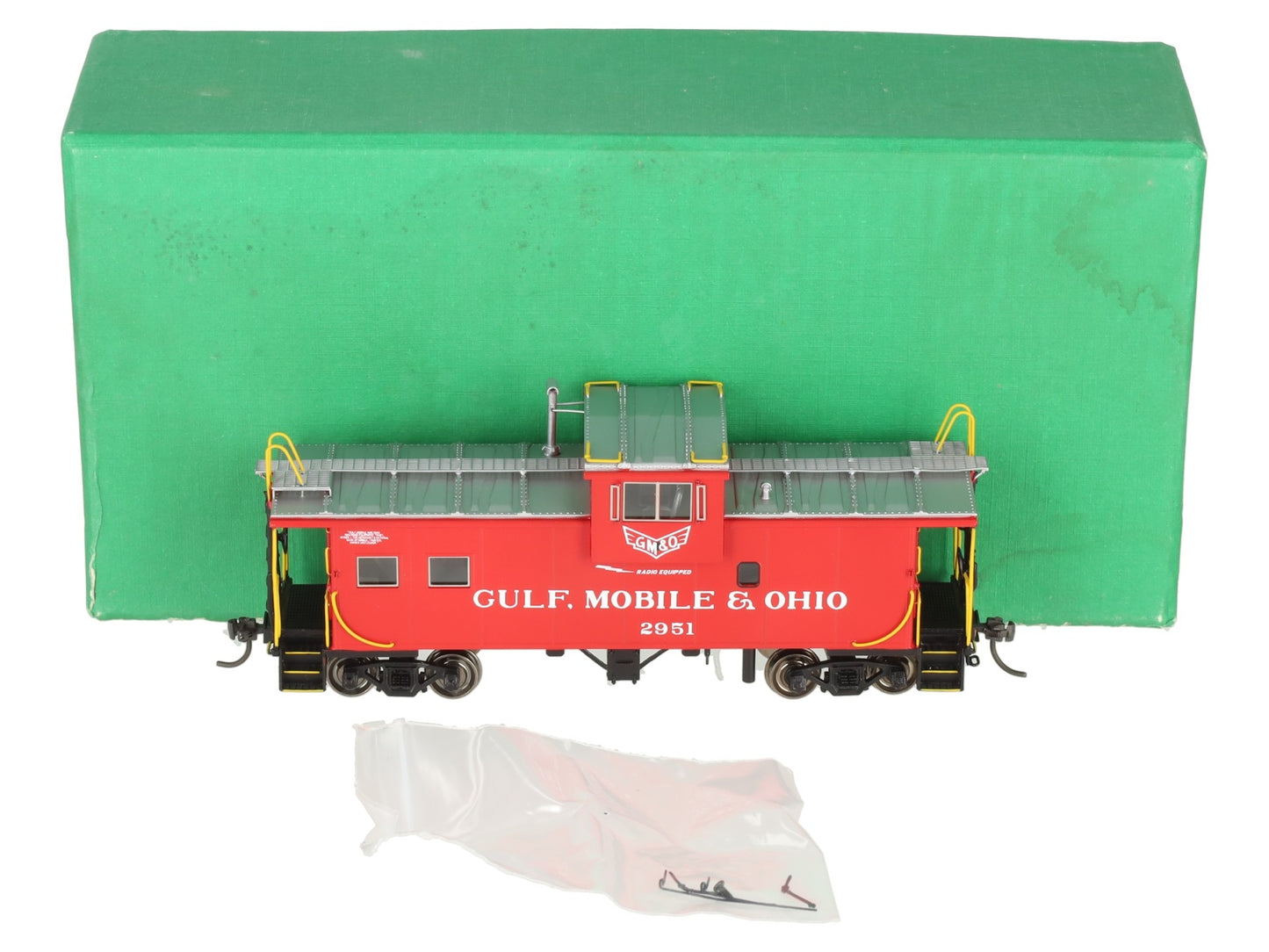 Overland OMI-4237.1 HO Scale BRASS GMO International W-V Caboose Car -F/P LN/Box