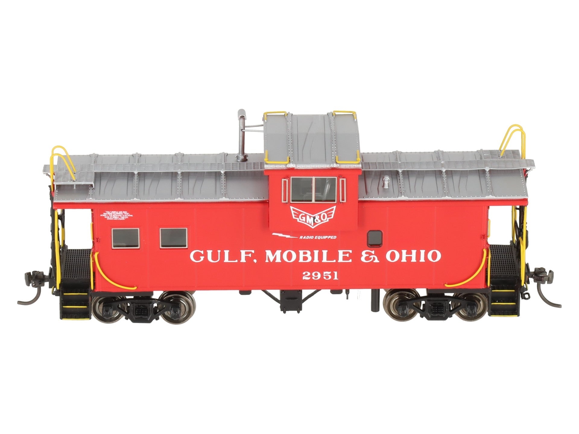 Overland OMI-4237.1 HO Scale BRASS GMO International W-V Caboose Car -F/P LN/Box