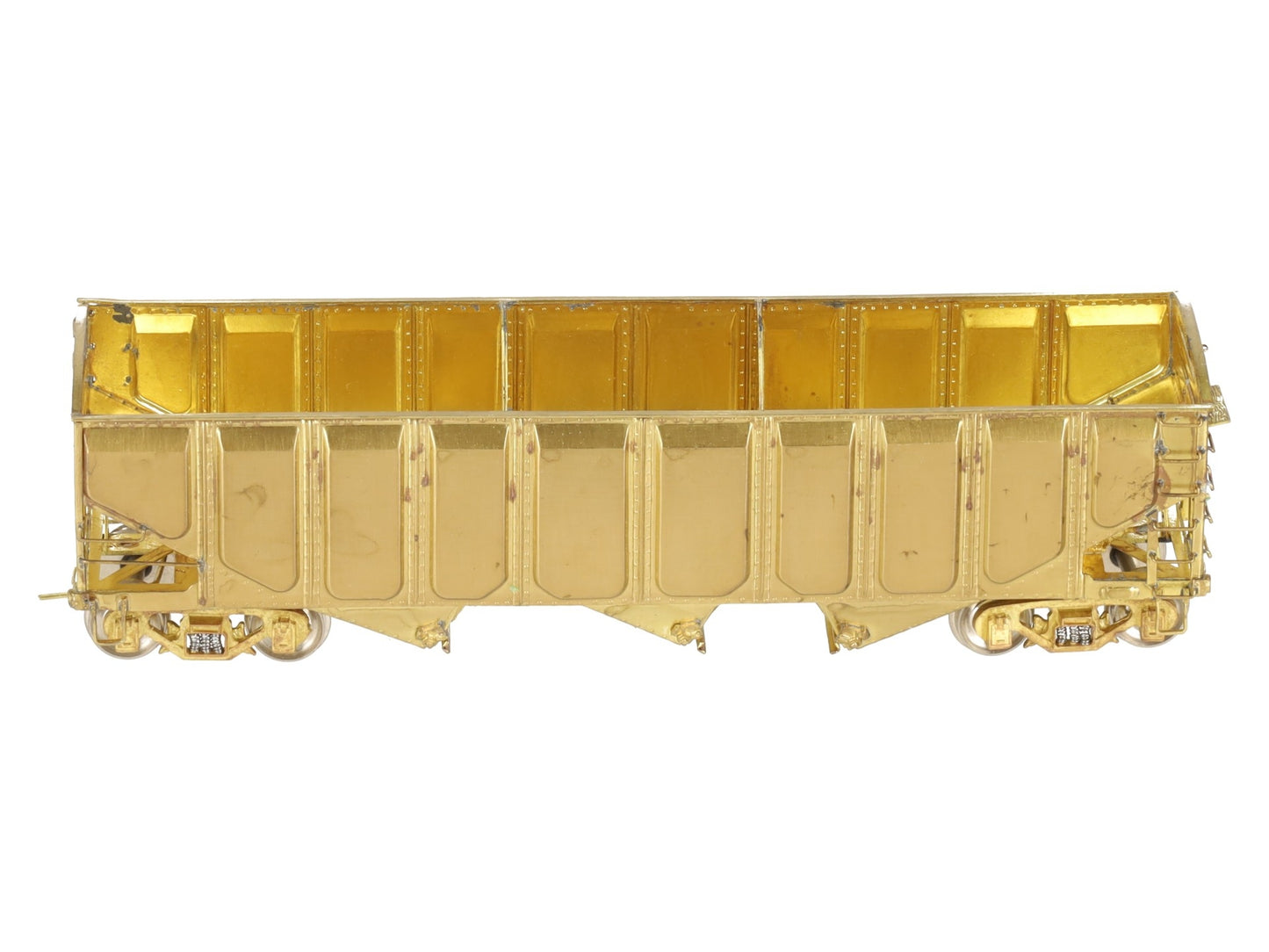 Overland OMI-1308 HO BRASS C&O Triple Hopper - Unpainted EX/Box