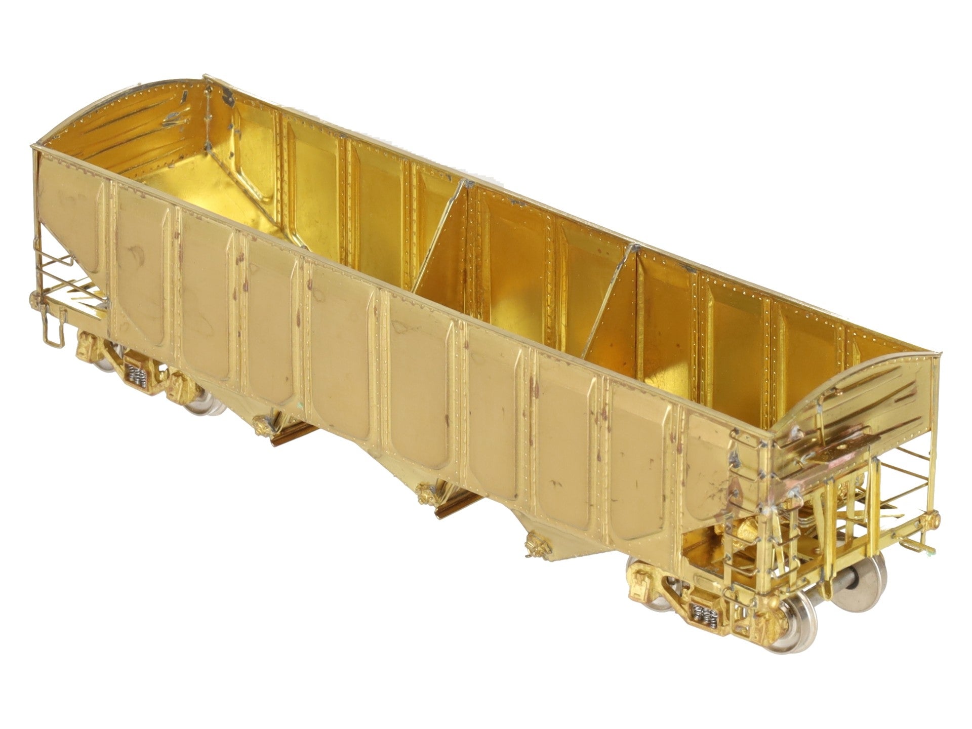 Overland OMI-1308 HO BRASS C&O Triple Hopper - Unpainted EX/Box