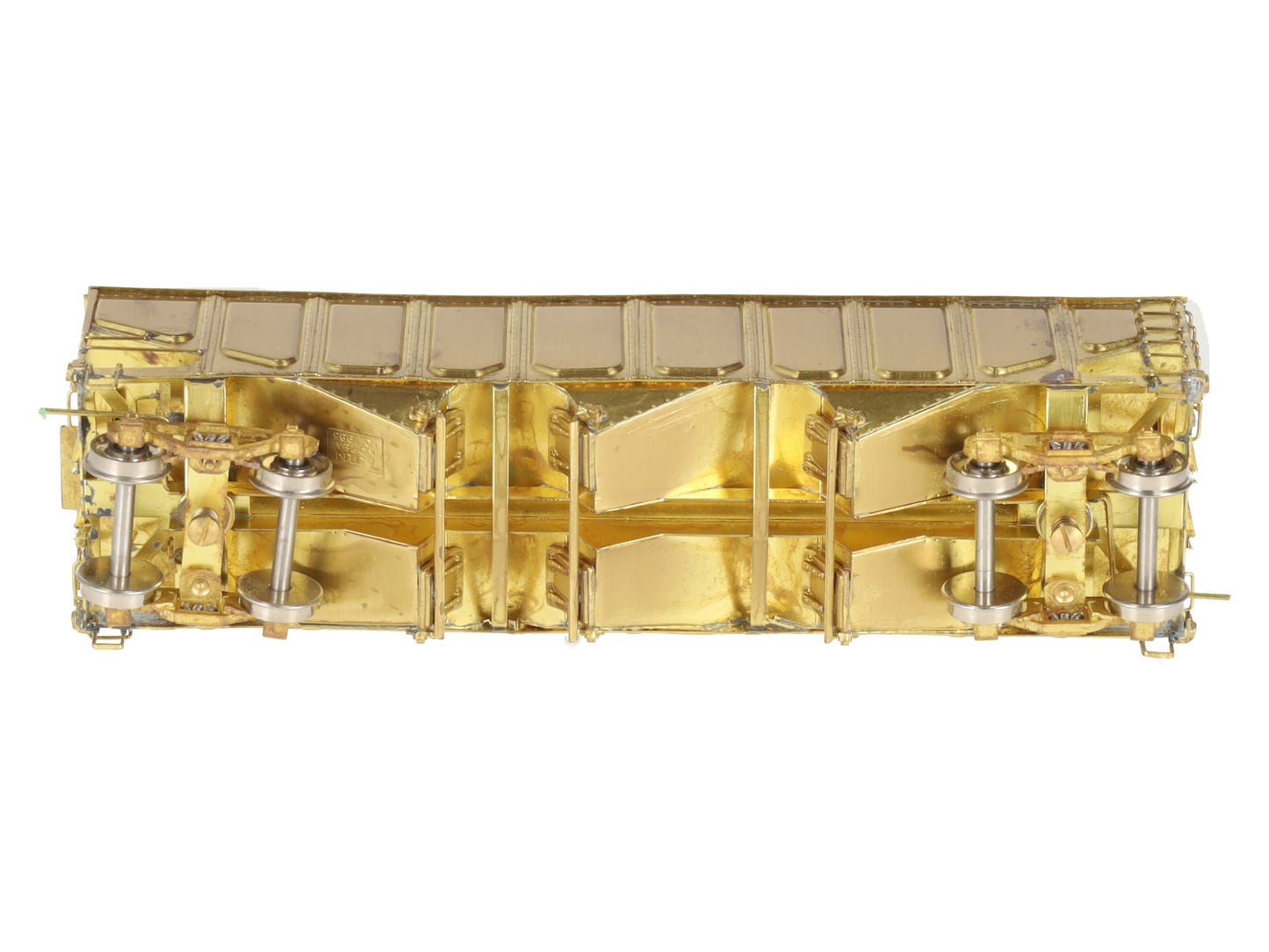 Overland OMI-1308 HO BRASS C&O Triple Hopper - Unpainted EX/Box
